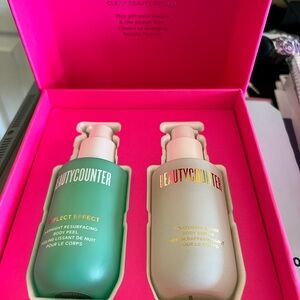 BC overnight resurfacing body peel and tightening serum.